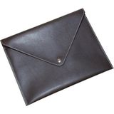 Storemax 2k Pu Deri A5 Küçük Boy Dosya Klasörü Belge Tutucu Su Geçirmez Portföy Zarf Dosya Klasör Kılıf A5 Çıtçıtlı Dosya 19,5X24,7 cm - Kahverengi - 0 - --