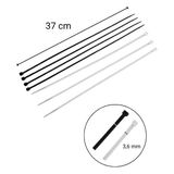 Storemax 3,6X370 Siyah Kablo Bağı & Plastik Kelepçe & Cırt Kelepçe 100 Adet (Paket) - 0 - Siyah
