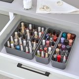 Storemax 3'lü Düzenleyici Antrasit, Mutfak, Banyo, Ofis, Yatak Odası, Makyaj Masası Organizer Set