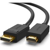 Storemax 4K Displayport HDMI Dönüştürücü Kablo, Siyah, 1.5 Metre - Ahşap