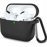 Storemax Airpods Pro 1.nesil ile Uyumlu Kılıf, Tam Koruyuculu Yumuşak Silikon Kılıf, Pro 1.nesil Için Tasarlanmış Kapak Kılıfı, Anahtarlıklı Kablosuz ve Kablolu Şarj Özellikli Kılıfı, Siyah - Altın