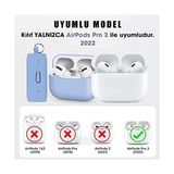 Storemax Airpods Pro 2.nesil Için Kılıf Askılı Mat Silikon Siyah [airpods Pro 2. Nesil ile Uyumlu Kılıf - Siyah] - Altın