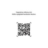 Storemax Artikel 4'lü Tırnak Dövmesi Seti, Tırnak Sticker Seti, Nail Art, Tattoo
