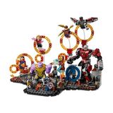 Storemax | Avengers: Endgame Son Savaş 76323, 10 Yaş ve Üzeri Kız ve Erkek Çocukları Için Kaptan Amerika ve Iron Man Dahil 9 Süper Kahraman Minifigürü Içeren Yaratıcı Oyuncak Yapım Seti (621 Parça) - (ClearEyelets)Black-RadiantOrchid