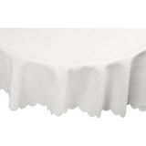 Storemax Ayana Yuvarlak Masa Örtüsü Ekru 150CM - 0 - Siyah