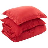 Storemax Basic Düz Pamuk Saten Nevresım Takımı, Mavi, Çift Kişilik - 001-Renkli