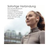 Storemax Boompods Echobuds Mikrofonlu Gerçek Kablosuz Kulaklık, Geri Dönüştürülmüş Plastikten Bluetooth Kulaklıklar, Mikrofonlu Kulak Içi Kulaklık Tomurcukları, Ipx4 Dereceli Tws Kulaklık, 19 Saat Çalma - --