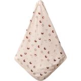 Storemax BUBBLES%100 Pamuk Baskılı, Çift Katlı Bebek Battaniyesi (Coconut) - Siyah