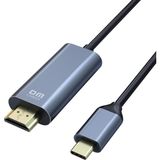 Storemax CHB024 Type-C To Erkek HDMI 4K 30Hz Dönüştürücü Kablo 1.8 Metre - Ahşap