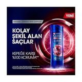 Storemax Clear Men Kepeğe Karşı Etkili Şampuan Hızlı Stil 2'si 1 Arada Kolay Şekil Alan Saçlar 350 ml Mavi