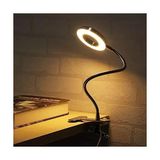 Storemax Çok Fonksiyonlu LED Akrobat Masa Lambası, Klipsli, Göz Koruyuculu, Ayarlanabilir Açılı, Kitap Okuma Işığı, Youtuber, Tiktok, Ring Light Aydınlatma, 3 Farklı Mod (Sarı, Beyaz, Gün Işığı) - 106 Gümüş - 15 inç CRT Monitörlü Paket