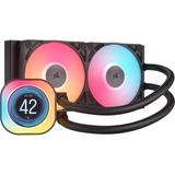 Storemax Corsaır Icue Lınk Tıtan 240 Rx Rgb LCD Aıo 240MM Işlemci Soğutucusu (CW-9061022-WW) - Altın