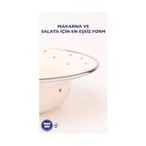 Storemax Cupid Çukur Makarna Salata Tabağı - 0,21 lt - 51R-Turuncu
