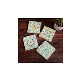Storemax Desen Taş Bardak Altlığı Seti - 4 Parça - Dekoratif, Rustik Mutfak Aksesuarı, 10X10 Cm, Kaydırmaz Tabanlı, Şık ve Dayanıklı SC140 - 0 - 249 ml