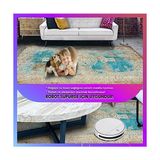 Storemax Dizayn Irla Desenli Pamuk Tabanlı Yıkanabilen Kaydırmaz Antibakteriyel Salon Halısı 80X300 - 301 - Siyah