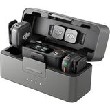 Storemax Djı Mic 3 (2 Tx + 1 Rx + Şarj Kutusu), /kamera/ Için Kablosuz Mikrofon, Ultra Hafif, Dengeli Ses Için Uyarlanabilir Kazanç Kontrolü, Çift Bantlı Girişim Önleyici, 28 Saat Kullanım, Vlog - Ahşap