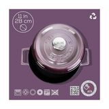 Storemax Döküm Çok Amaçlı Yayvan Tencere Trendy Serisi, Çap 28CM - (No Color)