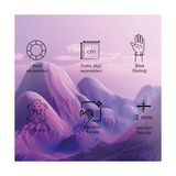 Storemax - Dörtgen Bilek Destekli Mouse Pad | Konfor, Kaymaz Taban, Ergonomik, Yumuşak, Ev,ofis (Siyah) - 001-Renkli