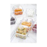 Storemax Ews Akrilik Şeffaf 6’lı Kapaklı Kahvaltılık Kahvaltı Seti & Saklama Kabı (Cam DEĞILDIR)-1825 - 0,33 - 0 Siyah