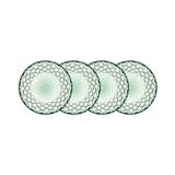 Storemax Glas Sorrento Tabak 4 Adet Çap:16 cm Yeşil - 0,21 lt - 51R-Turuncu