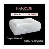 Storemax Hanzade Bitkisel Çankırı Tuz Sabunu 300-350 gr Zengin Mineralli Doğal Saf Çankırı Kaya Tuzu Sabunu - 0- Koyu Mavi