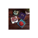 Storemax Hayat Ağacı, Şahmeran, Nar Ağacı, Nar Taş Bardak Altlığı Seti - 4 Parça - Dekoratif, Rustik Mutfak Aksesuarı, 10X10 Cm, Kaydırmaz Tabanlı, Şık ve Dayanıklı SC253 - 0 - 249 ml