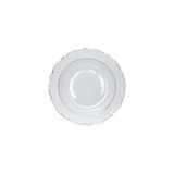 Storemax Hazan Altın Yaldız Çukur Tabak 22CM