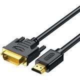 Storemax HDMI DVI 24+1 Görüntü Kablosu 3 Metre - Ahşap
