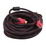 Storemax HDMI Kablo 3 Metre Örgülü Poşetli (1.4V - 3d) - Ahşap