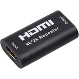 Storemax HDMI Kablo Uzatıcı Dişi Dişi Uzatıcı Repeater 4K 40 Metre Destekli Adaptör Extender - Ahşap