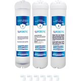 Storemax Inline Filtre Premium 5000 Serisi Yedek 3'lü Su Arıtma Cihazı Filtre Seti