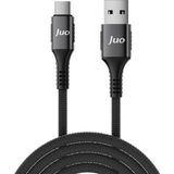 Storemax Juo 66W Usb-A To Type-C Örgülü Hızlı Şarj ve Data Kablosu 1 Metre - Ahşap