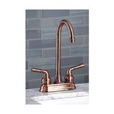 Storemax KB496 Magellan Bar Musluk, Antik Bakır, 2,75 x 2,75 x 2,13 - Ahşap