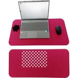 Storemax Keçe Masa Üstü Mouse Pad ve Bilgisayar Düzenleyici 70X32 cm – Antibakteriyel Mat, Keçe Mat, Masa Altlık, Ofis ve Ev Için Minimalist Tasarım (Fuşya) - 1 cm - Pembe