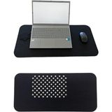 Storemax Keçe Masa Üstü Mouse Pad ve Bilgisayar Düzenleyici 70X32 cm – Antibakteriyel Mat, Keçe Mat, Masa Altlık, Ofis ve Ev Için Minimalist Tasarım (Siyah) - 1 cm - Pembe
