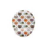 Storemax Kedi Desenli Bilek Destekli Mouse Pad - 001-Renkli