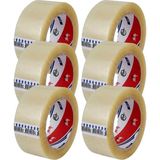 Storemax Koli Bandı 45X100 Şeffaf (Fil) En 45MM, Uzunluk Net 100 Metre, Basınca ve Gerilime Dayanıklıdır (6 Adet) - 0 - Siyah