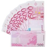 Storemax Konsol 300 Adet 500 Euro Sahte Geçersiz Düğün Parti Şaka Malzemesi PP191211 - Ahşap