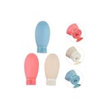 Storemax Kyrotech 3’lü Seyahat Tipi Doldurulabilir Şişe Seti – 60 ml Boş Krem ve Şampuan Kabı, Sızdırmaz Kapaklı, Taşıma Çantalı, Kozmetik, Losyon ve Jel Için Uygun