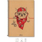 Storemax Le A4 Defter Kareli 200 Syf Köpek Eco - --
