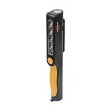 Storemax LED Lamba/kullanışlı LED Pil Clipleuchte (Çalışma Lambası Akkubetrieben, Dahil Dönebilen Clip Mıknatıslı) Renk: Siyah/sarı, 1 Adet, 1175890 - Ahşap - 0 - 3 Yaş