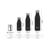 Storemax Les Artistes Paris A-6522 Bottle Up Içecek Şişesi, Paslanmaz Çelik, 500 Mililitre, Blanc Et Vert - 1 kg
