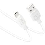 Storemax Linktech K448 Strong Micro USB Data/şarj Kablosu 1mt 2.4A Beyaz - Ahşap