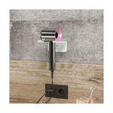 Storemax Lmz Metal Saç Kurutma Makinesi Tutucu, Saç Kurutma Makinesi Tutacağı, Kuaför Fön Makinesi Askısı, Berber Saç Kurutma Makinesi Askısı (Beyaz, Metal) - Altın
