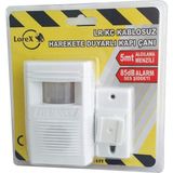 Storemax Lr-Kc Kablosuz Duyarlı Kapı Çanı - Misafir Sensörü - Ziyaretçi Algılar - Hırsız Alarm Sistemi