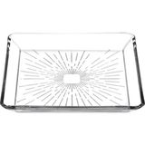 Storemax Madlen Kare Tatlı Tabağı - 2'li, Cam, 15X15 cm - Standart
