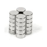 Storemax Magneteksan Ø6x3 mm Neodimyum Yuvarlak Silindirik Mıknatıs - 50 Adet Set - 1BW-Beyaz