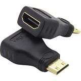 Storemax Mini HDMI To HDMI Dönüştürücü Adaptör - Ahşap