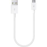 Storemax Minicable 30CM Usb-A - Usb-C Şarj Kablosu - Ahşap