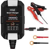Storemax Mio 1000 1A 6V ve 12V Araba Şarj, Akü Bakım, Damlama Şarj Cihazı ve Motosiklet, Atv, Lityum ve Derin Döngülü Aküler Için Kükürt Giderici Akıllı Akü Şarj Cihazı - 1 Adet